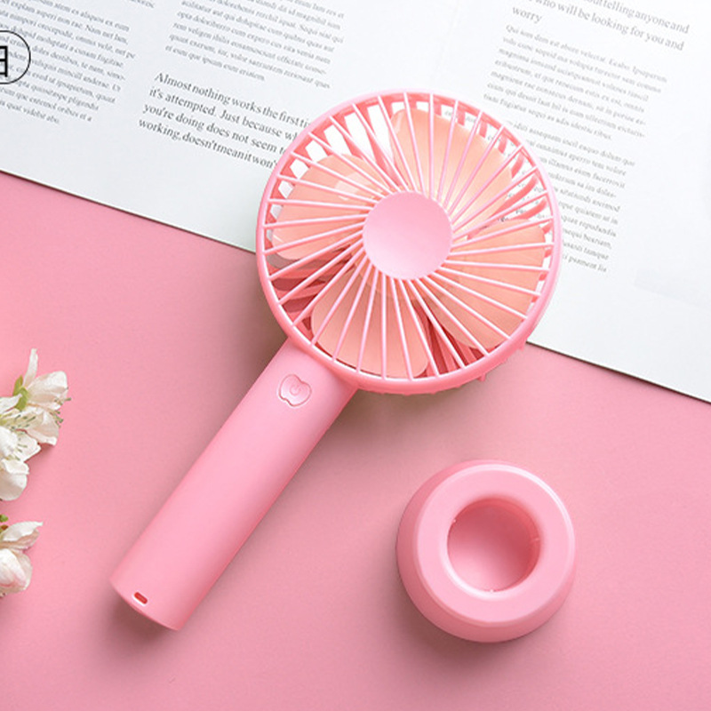 Desktop USB Charging Small Handheld Fan Wholesale Stall Silent and Portable Portable Mini 9% Factory Order Gifts