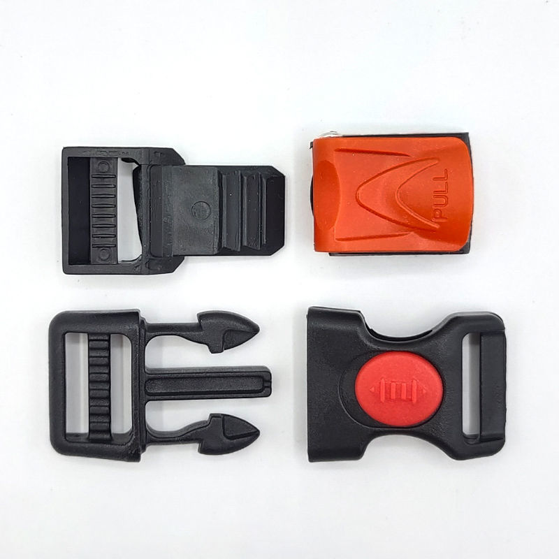 松紧插口头盔扣插扣头盔配件卡扣安全帽锁扣绳扣安全锁调节扣带扣