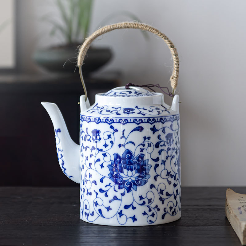 青瓷茶壶大容量