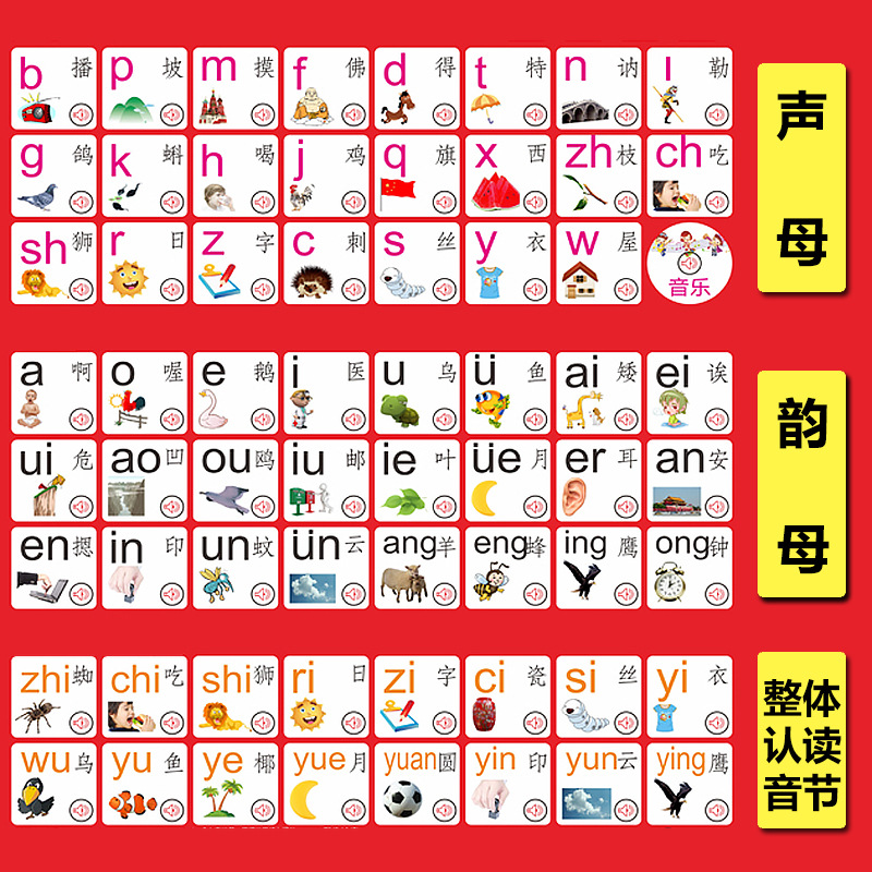智能拼音挂图