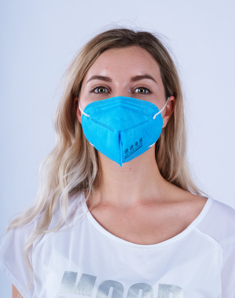 工业防尘口罩n90劳保防护折叠式锦绣粤兴kn90口罩头戴式9600现货