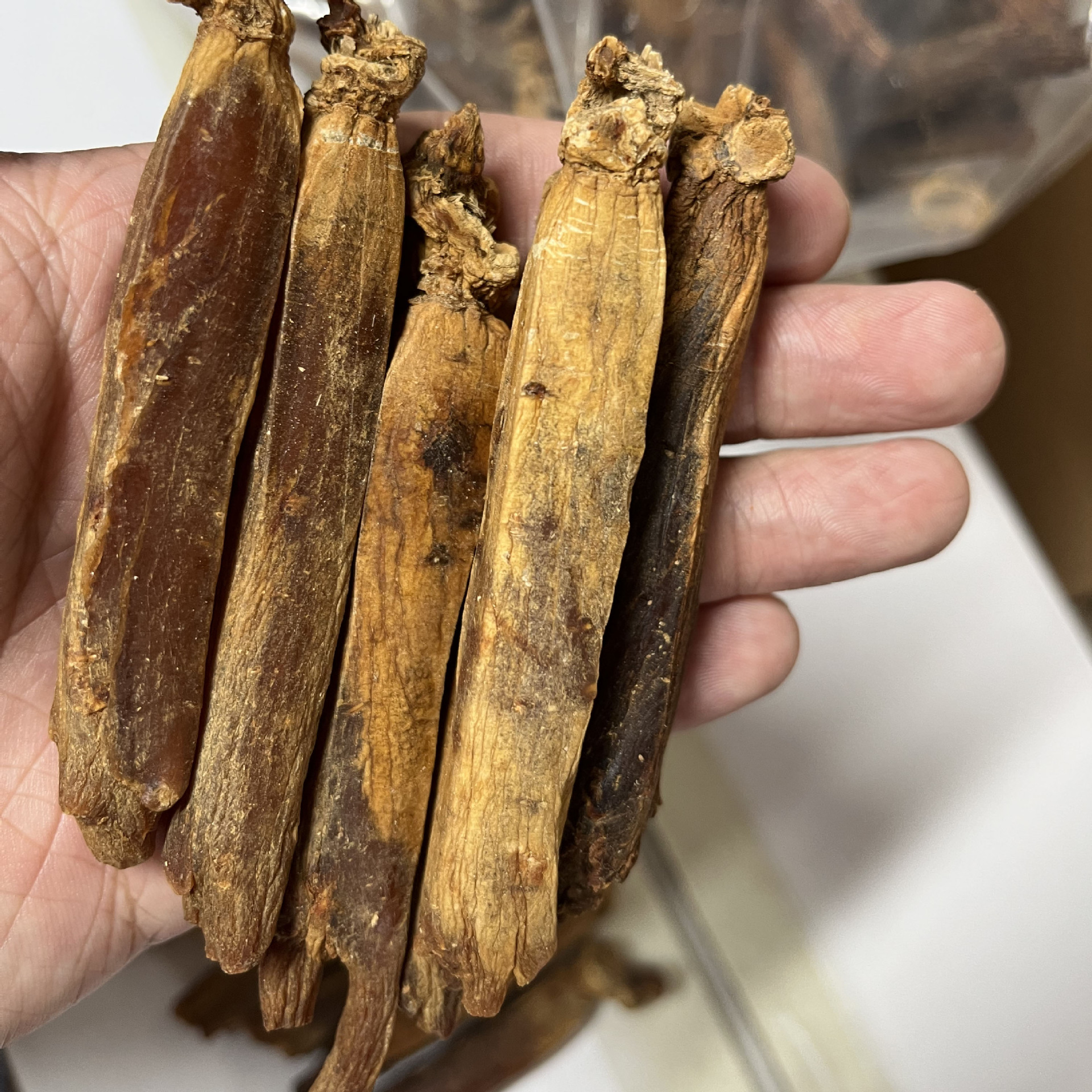 批发高丽参无糖新开河东北特产长白山人参黄皮别直参礼盒全国代发