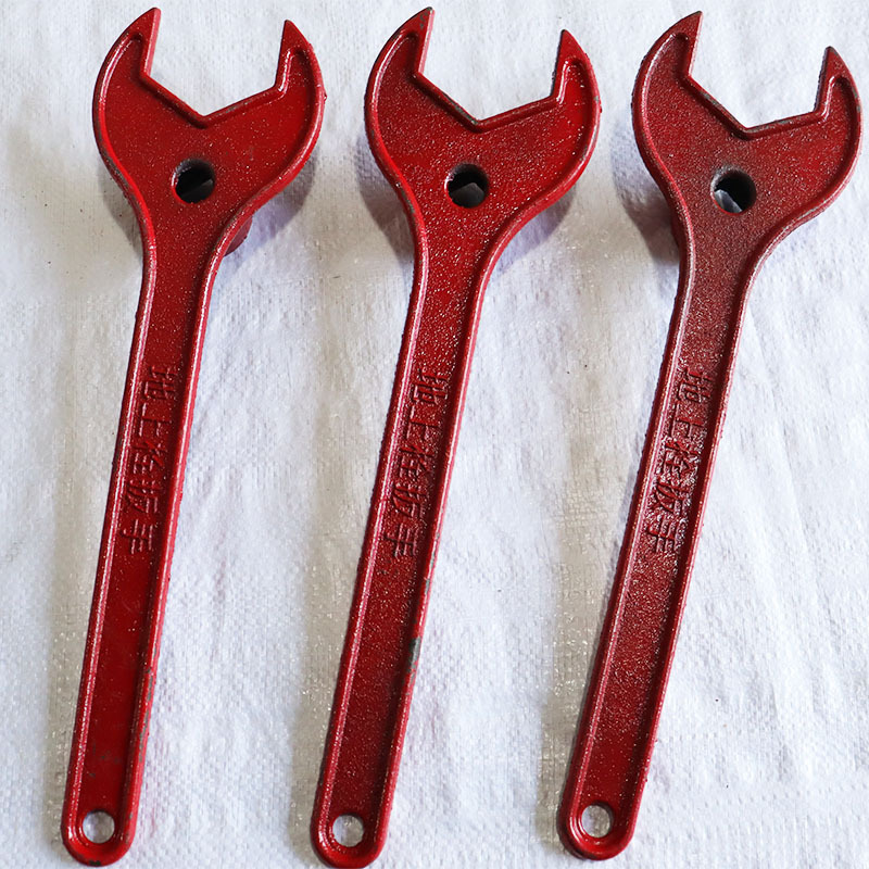 红色消防扳手地上消火栓加厚国标铸钢开关通用器材