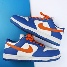 新款学生运动休闲篮球鞋北卡蓝青苹果绿黑白熊猫男女情