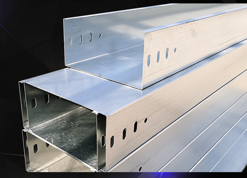 现货批发槽式热镀锌电缆桥架 镀锌桥架200*100实厚不变形送配件