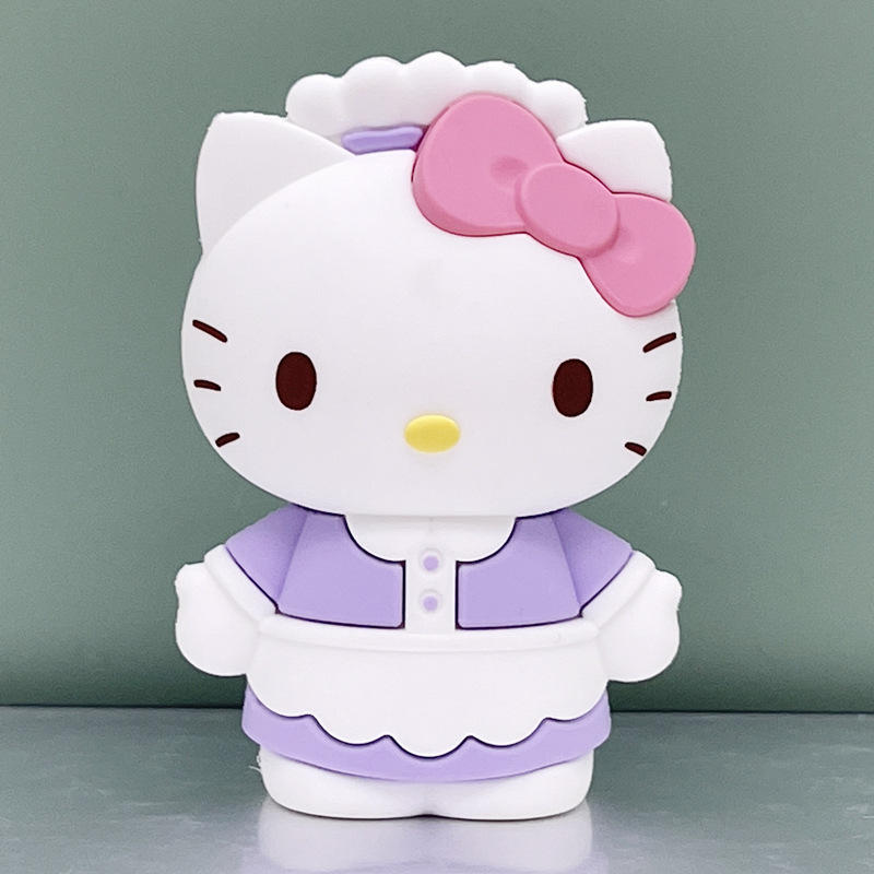 正版三丽鸥hello kitty盲盒可爱凯蒂猫动漫周边手办摆件女小礼物