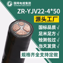 国标yjv22-4*50铜芯铠装电缆线 yjv5*10铜芯低压电力电缆厂家直销