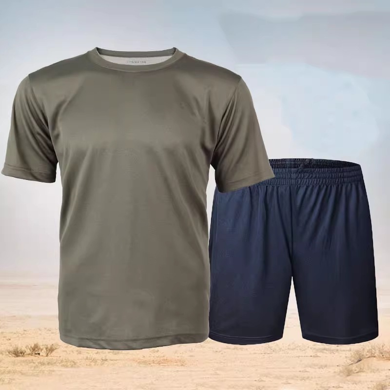 体能训练服套装男夏季速干上衣体能服短袖t恤裤子服短裤正版-阿里巴巴