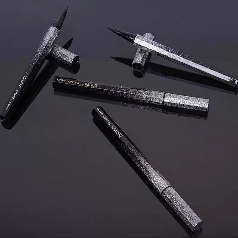 Baibeini Starry Sky Eyeliner Internet Celebrity Same Style Pen Anti-Dizzy Sweat-Proof Long-Term Not Smudge Novice Liquid Eyeliner Foreign Trade