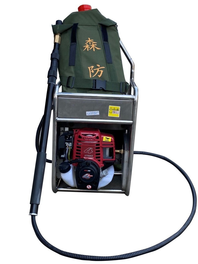 背负式高压细水雾灭火机 森林消防灭火机 移动式喷雾水枪灭火器