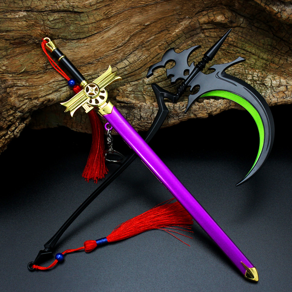 终结的炽天使周边武器模型 克罗里长剑合金模型摆件22cm