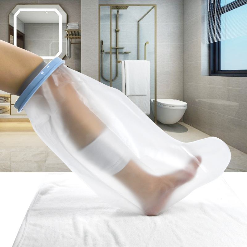 成人手腿脚picc置管骨折洗澡防水套石膏绷带伤口沐浴防水保护套