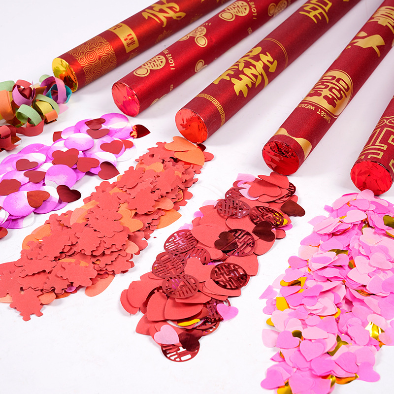 Fireworks Display Manufacturers Add More Filling Fireworks Hand-Held Wedding Ceremony Opening Fireworks Tube Celebration Ceremony Wedding Fireworks