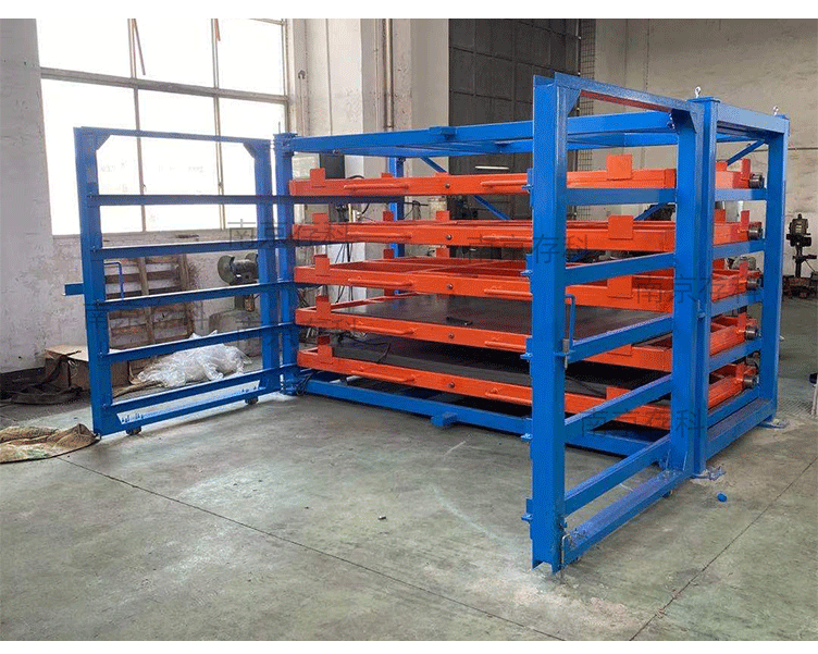 多层抽屉式板材货架卧式余料钢板铁板铜板货架