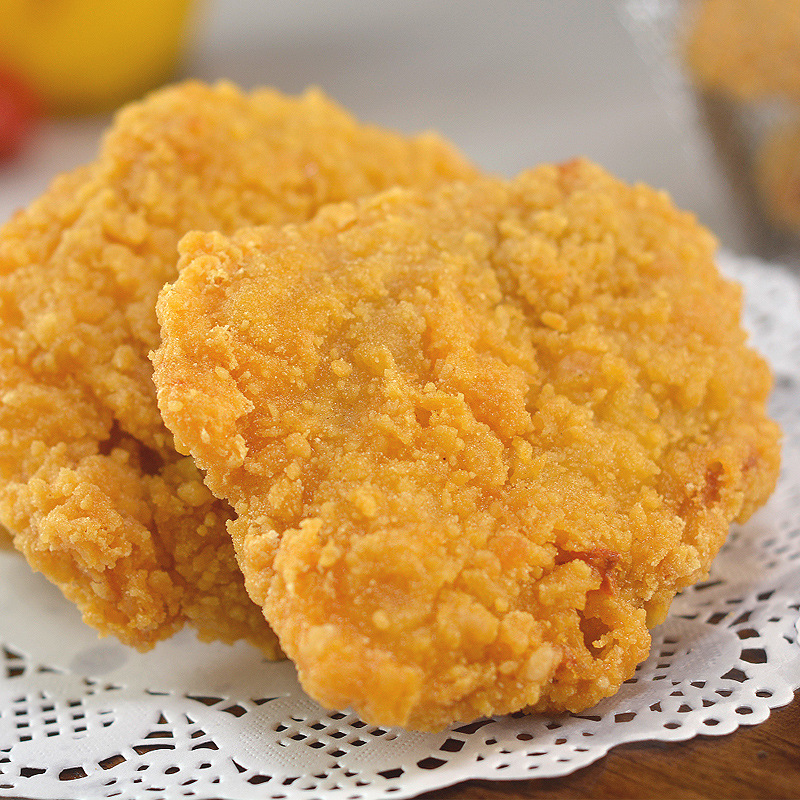 腿排 汉堡鸡排 半成品汉堡肉饼原味咔啦鸡腿堡 炸鸡 裹粉鸡排