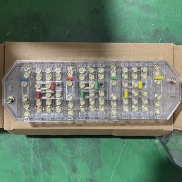 海燕fj6/dfy1型(透明防弹)白三相四线电能计量电表箱接线盒铜螺丝