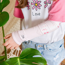 VVC柠下儿童冰丝袖卡通防晒袖套遮阳防紫外线可爱冰凉袖女童夏天
