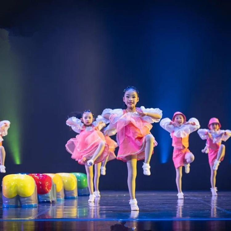 第十一届小荷风采再见幼儿园儿童演出服六一少儿舞蹈合唱表演服装