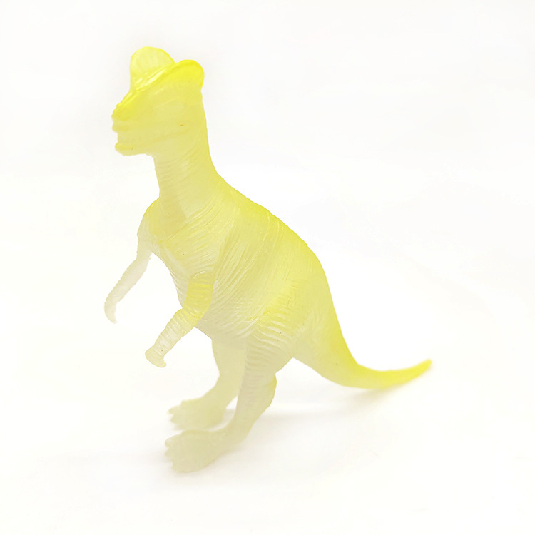 跨境货源 夜光恐龙模型 袋装荧光发光恐龙玩具 仿真翼龙剑龙动物