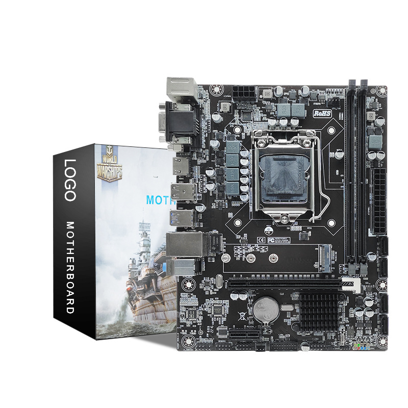 H310电脑主板支持LGA1151 八九代cpu  32GB DDR4内存固态
