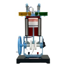 汽油机模型J31008初中高中物理实验模型单缸四冲程内燃机模型仪器