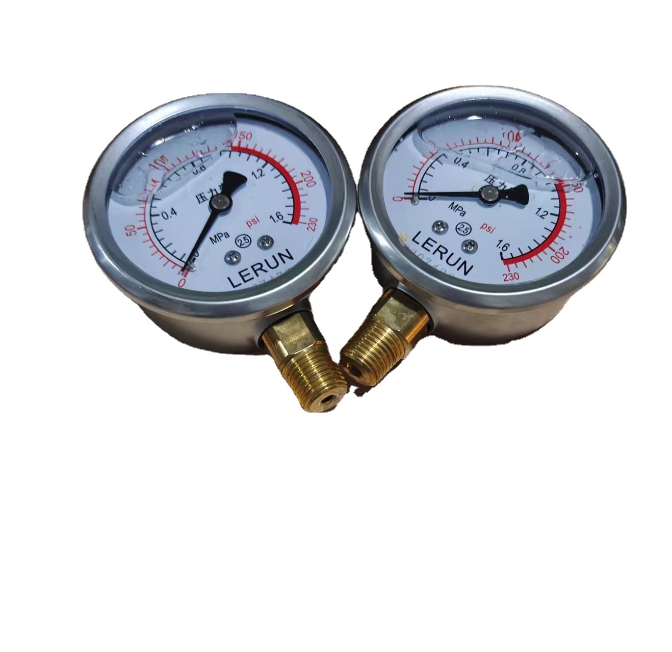 1.6液压表 压力表空压机专用压力表