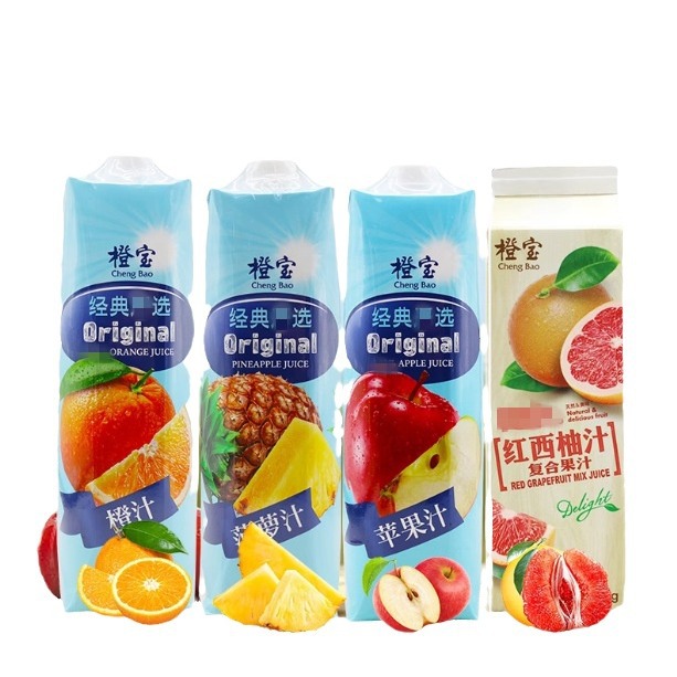 多省包运费 橙宝果汁橙汁1kg苹果汁菠萝汁红西柚汁鸡尾酒调酒