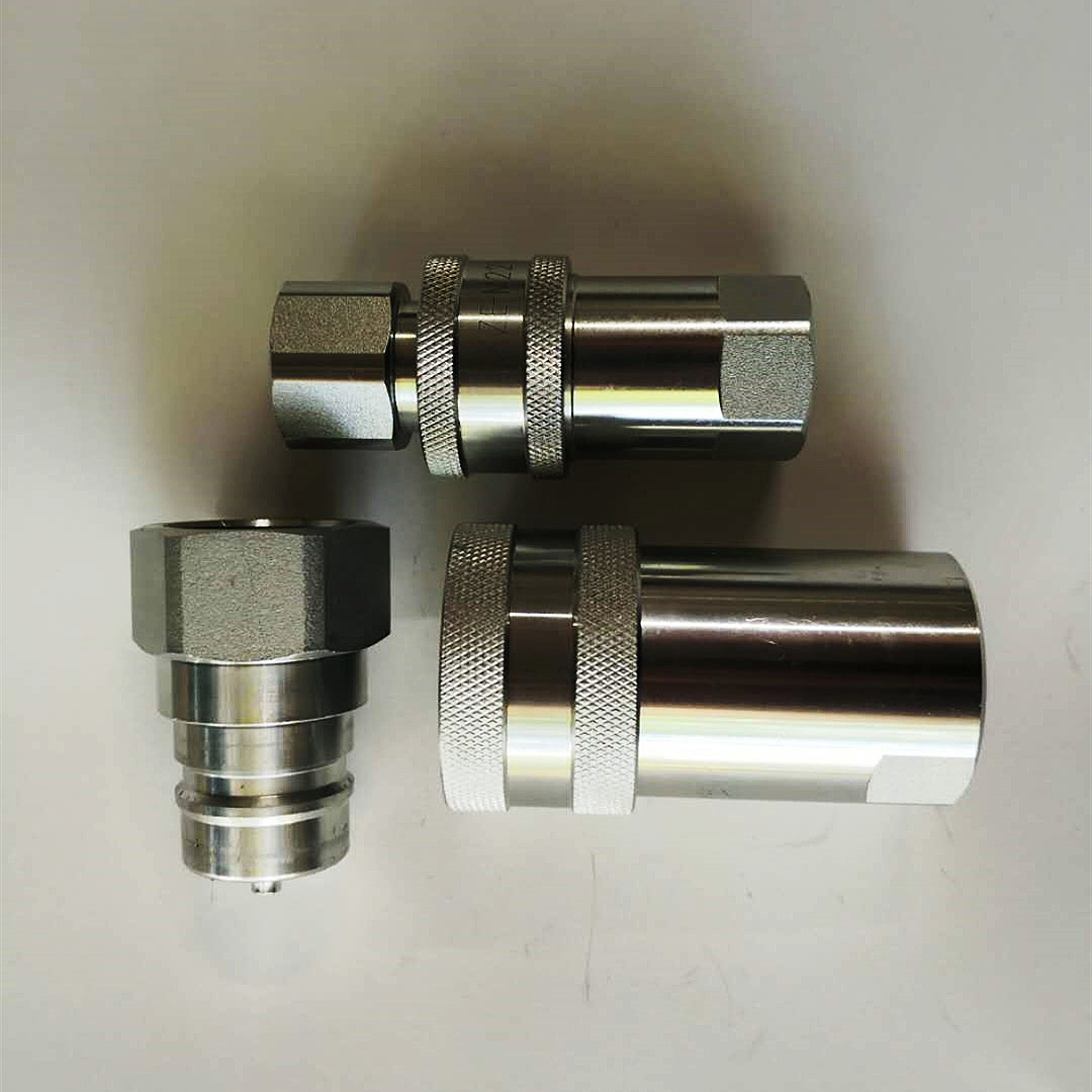 液压快速接头kze开闭式快速接头nise自封式碳钢厂家价格合适