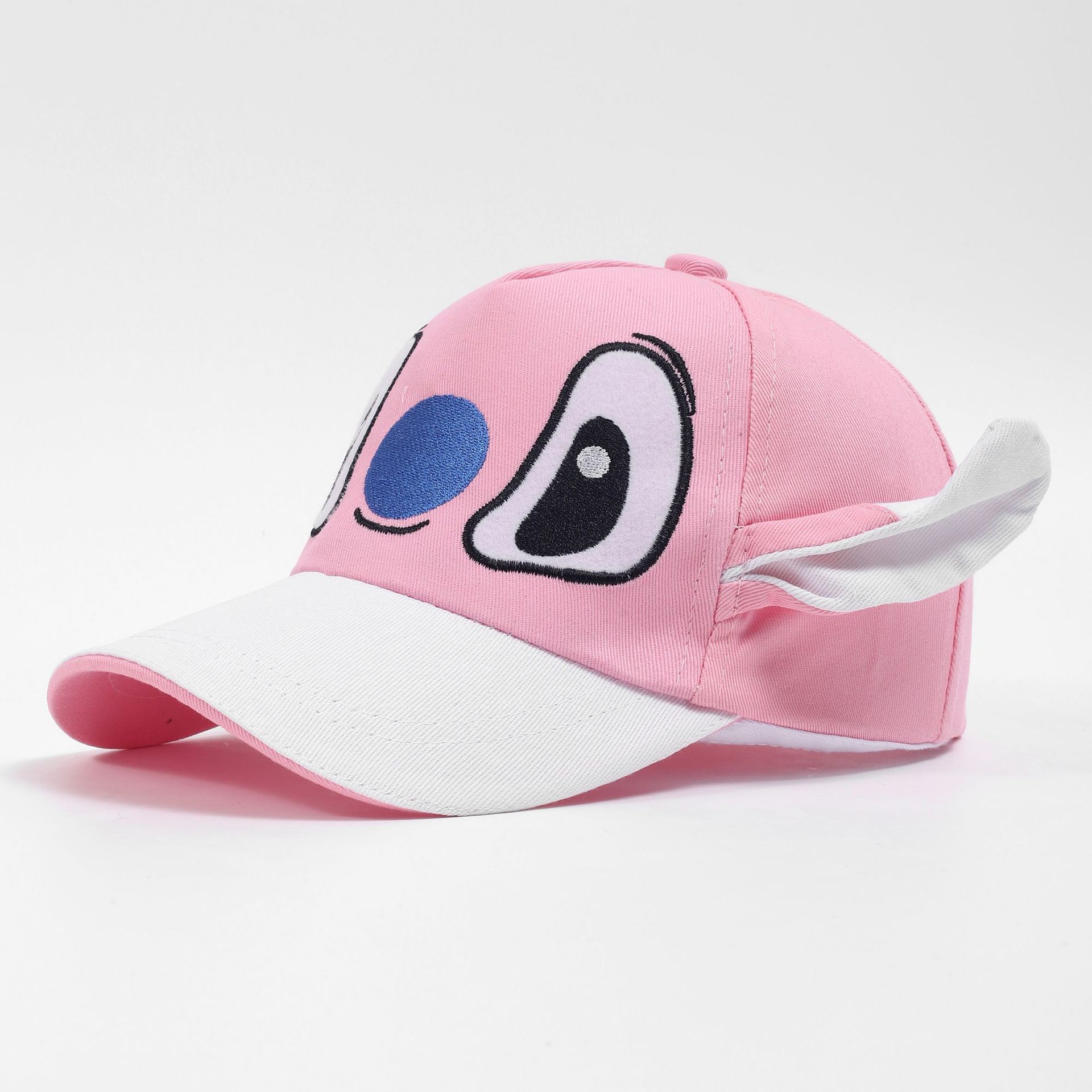 Cross-Border Stitch Children's Baseball Cap Boys and Girls Cartoon Animation Cute Ears Peaked Cap Children's Sun Hat