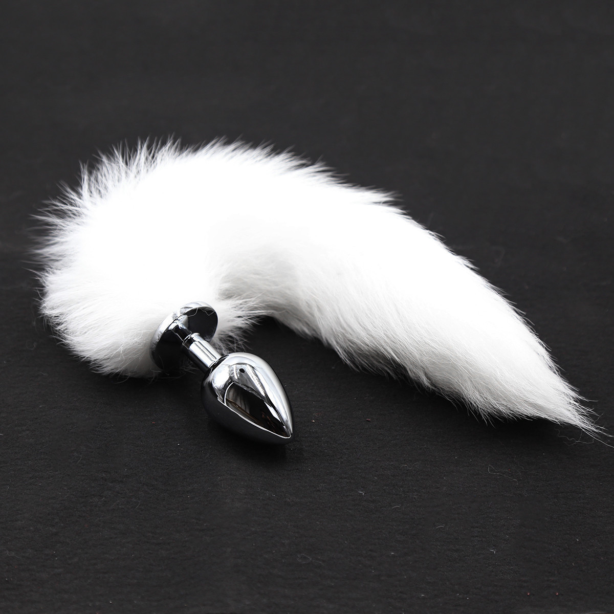 情趣羽毛肛塞兔子尾巴金属肛塞调情女性用自慰黄色狐狸狗后庭尾巴