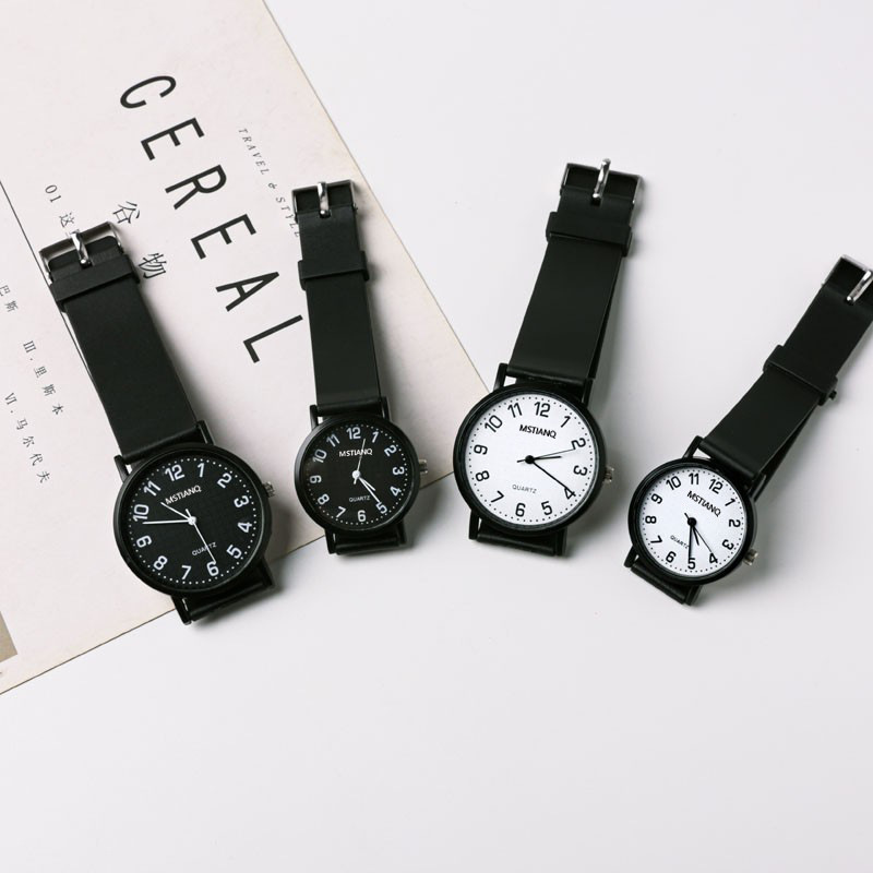 civil servant student middle and high examination exclusive quartz watch niche ins simple cold style men and women watch wholesale