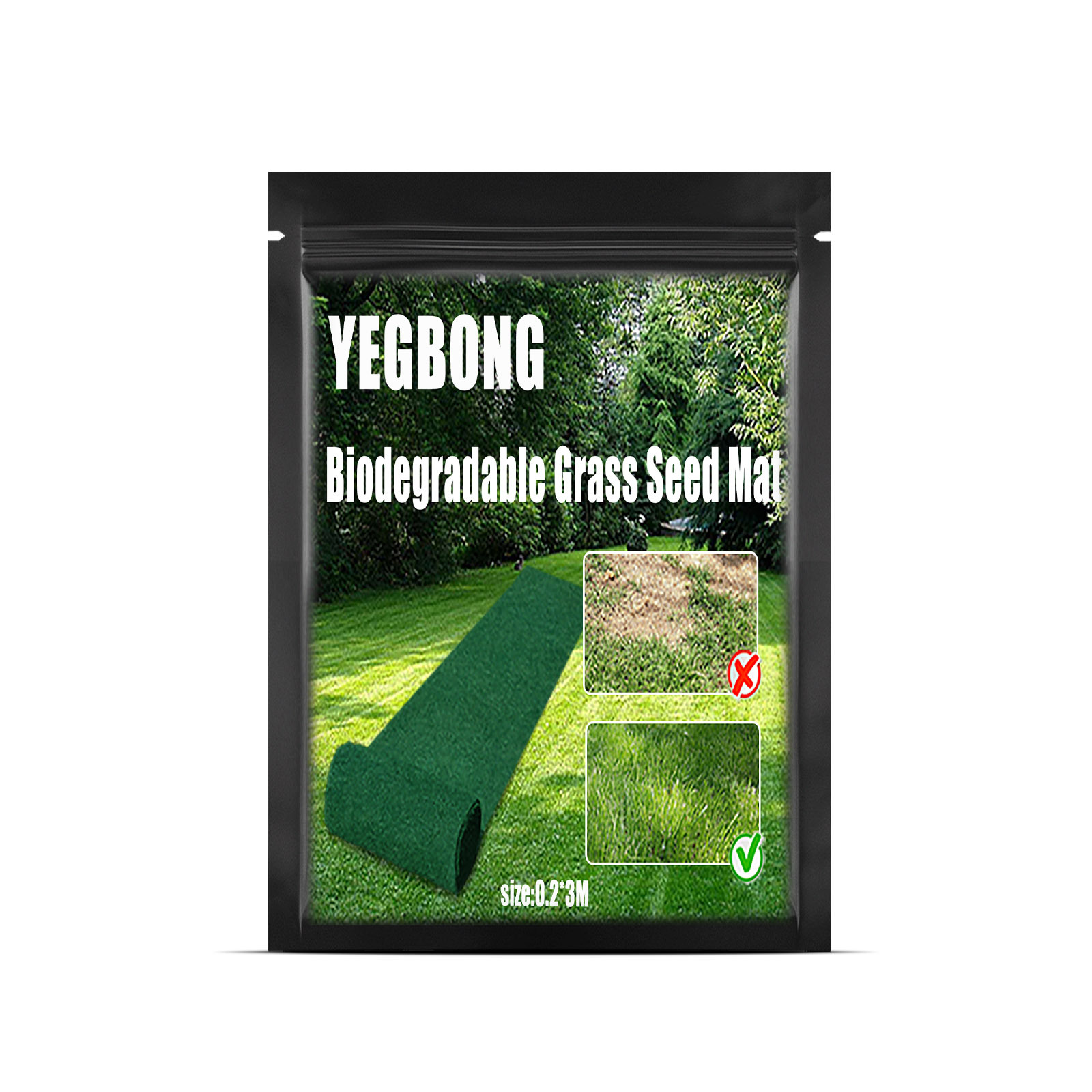 Supply Yegbong Gardening Ecological Blanket NonWoven Grass Seed Carpet