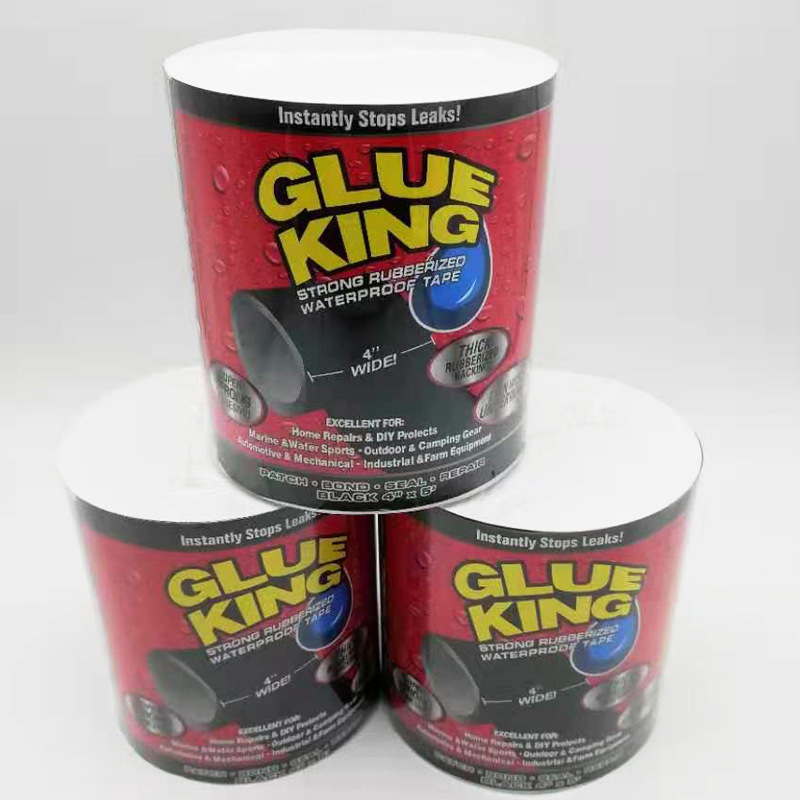 Glueking Waterproof Leak-Proof Stickers Quick Vulnerability Repair Tape Pipe Repair Black Sealing Waterproof Tape