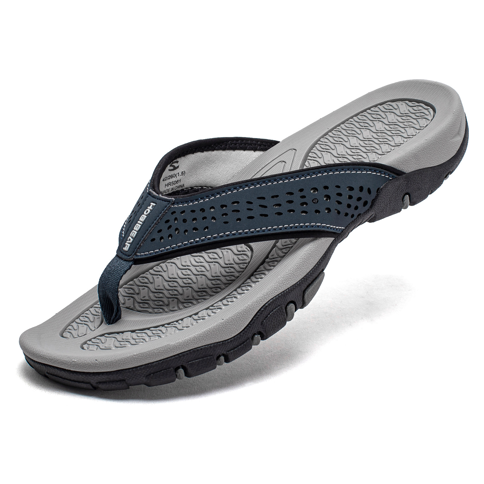 Cross-Border Flip Flops Men's Summer Slippers Amazon Large Size Fashion Shoes Outdoor Beach Shoes Men's Flip-Flops