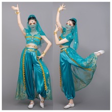 UNMUN异域风情印度舞蹈服茉莉公主cos服西域舞姬肚皮舞新疆民族演