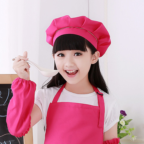儿童厨师帽宝贝小孩帽子幼儿节日六一演出舞蹈圣诞元旦小孩厨师帽
