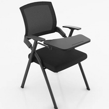 折叠培训椅会议室椅培训班椅子折叠办公椅折叠椅子带桌板开会椅子