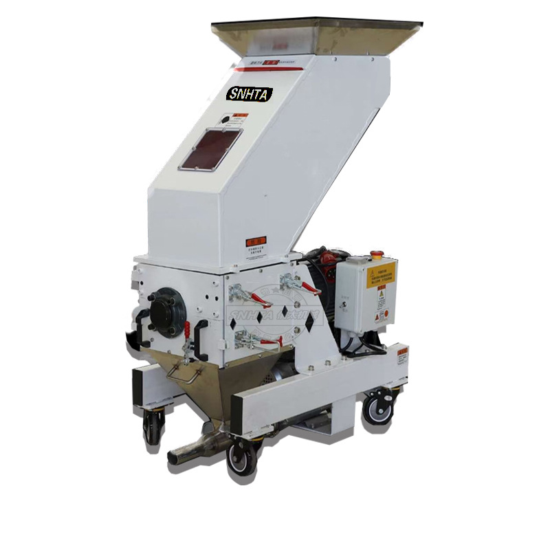 机边粉碎机5匹中速水口料打料机 30秒回收系统塑料碎料机器设备