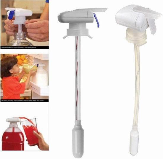Automatic Drink Straw Electric Motor Press Water Fountain Pumper TV Straw