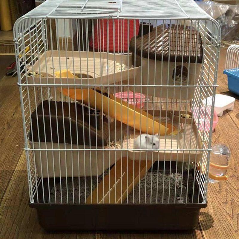 仓鼠笼子超大小宠物松鼠金丝熊豪华别墅双三层大号用品房屋速卖通