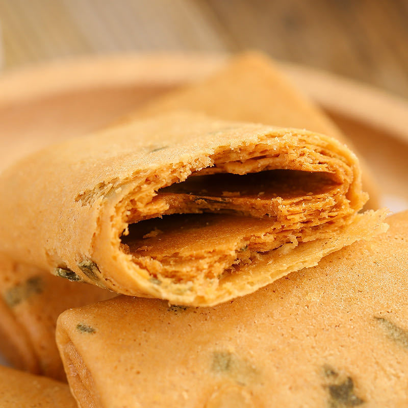 朋派蛋卷酥240g/盒 鸡蛋蔬菜卷 鸡蛋芝麻卷 海苔口味