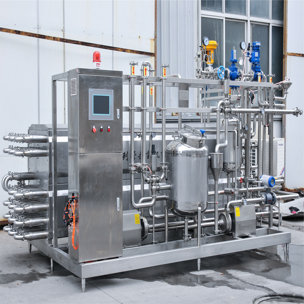 管式杀菌机 牛奶巴氏杀菌机 uht超高温瞬时灭菌机 饮料杀菌设备