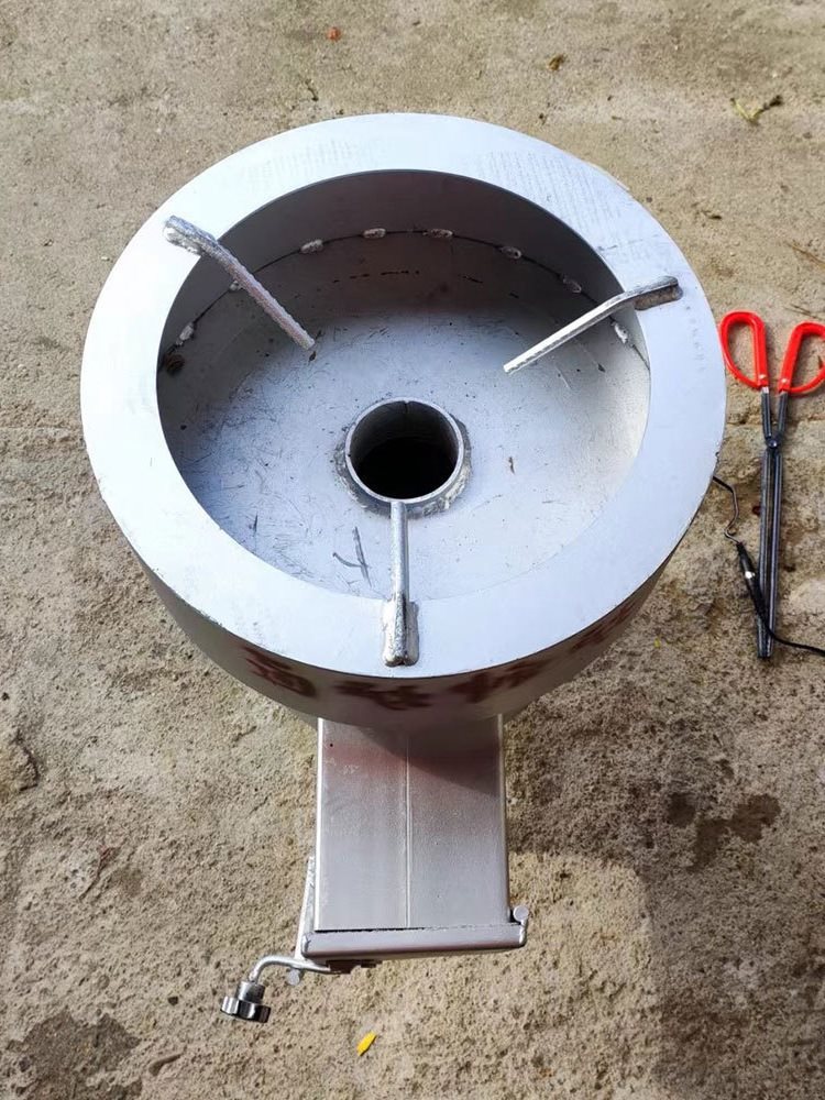 无烟柴火炉家用大小号气化炉农村节能鼓风机流水酒席猛火炉柴火灶