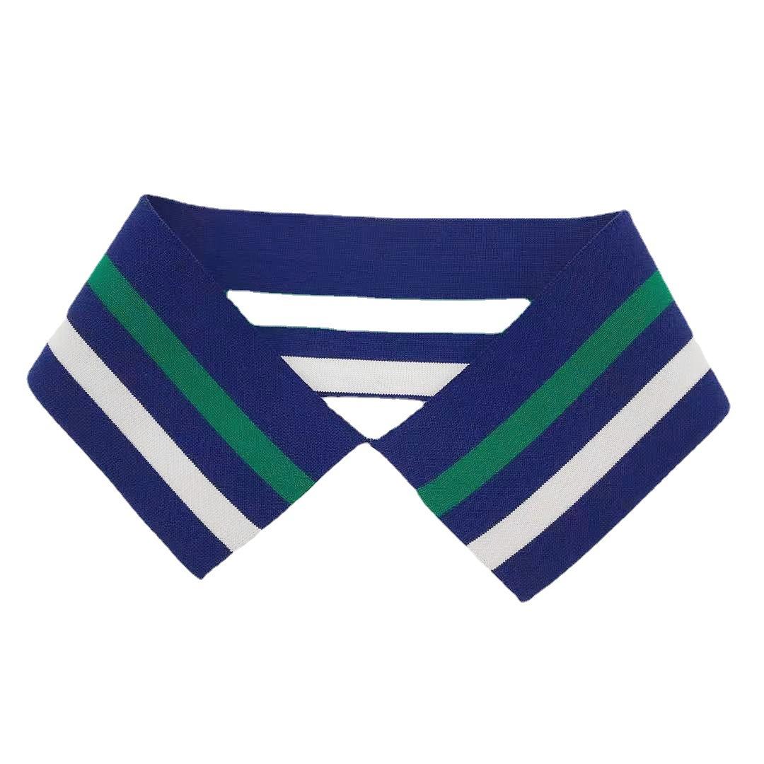 银美针织罗纹厂定制丝光扁机领横机领丝光棉衣领提花领袖口罗纹