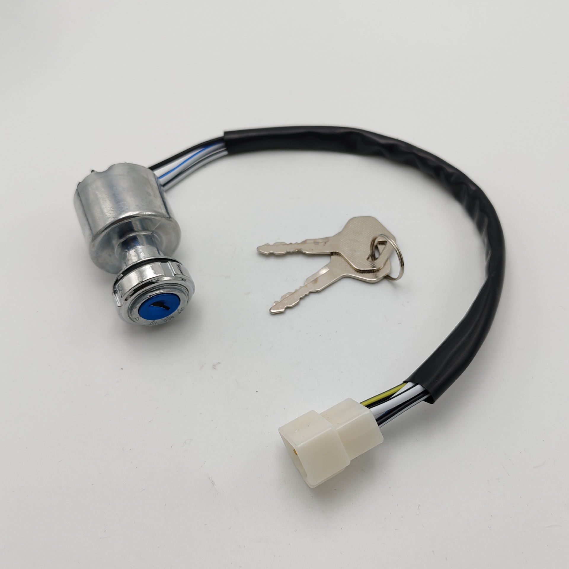 适用汽车货车龙江龙马农用车启动点火开关 叉车福田点火锁钥匙