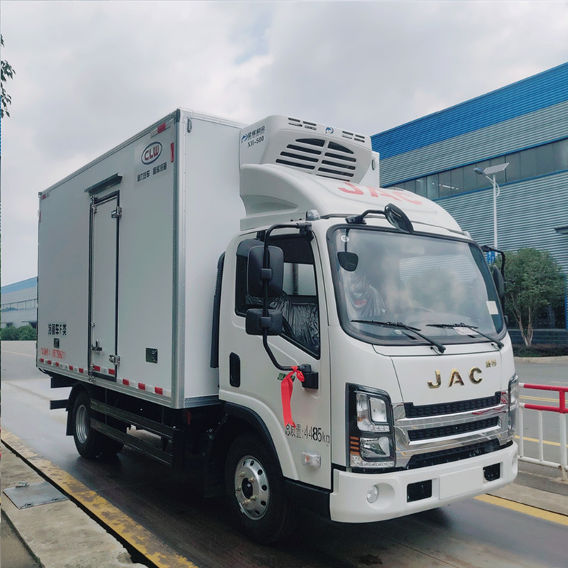 蓝牌冷藏车生产厂家 江淮威铃4.