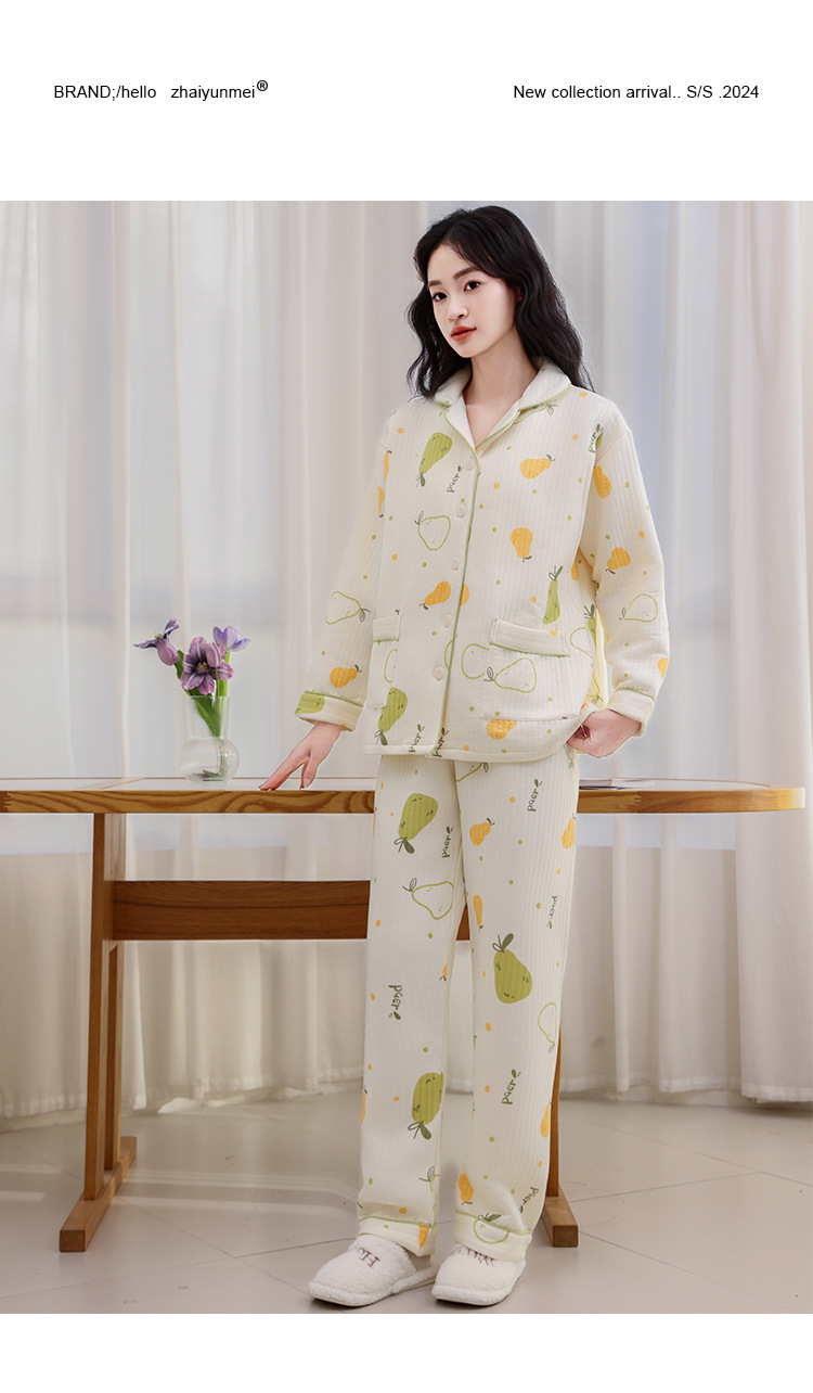 Cotton Padded Maternity Nursing Sleepwear Sets Pajamas Suits CLothes for Pregnant Women Pregnancy Sleep Home Lounge Wear 181 O1CN017OpFPk1fxwYSYIJcb !!2496274074 0 cib