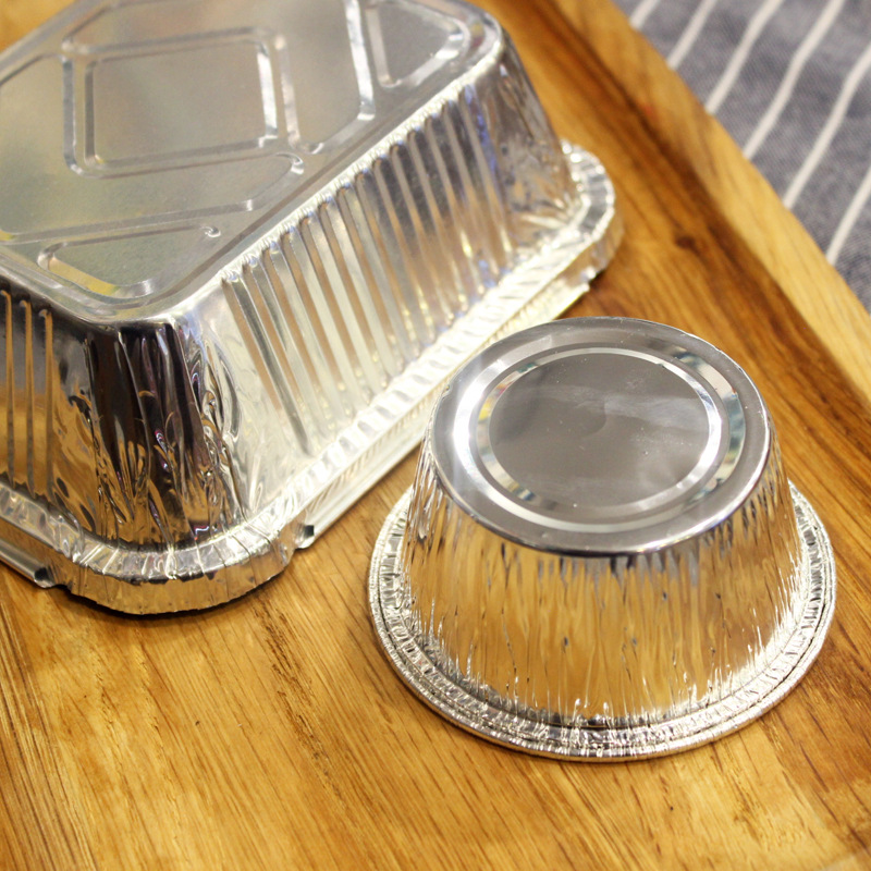 烧烤锡纸盒一次性烤箱烘焙意面铝箔打包盒烤鸡蛋烤花甲户外工具