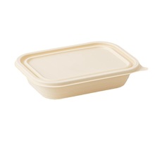 赛卓可解餐盒一次性饭盒玉米淀粉碗环保外卖打包盒带盖便当盒