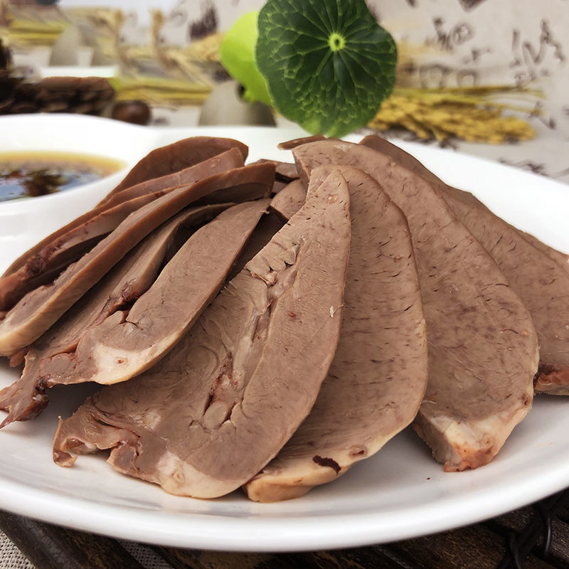 卤猪心200g真空即食猪肉肉类熟食五香卤味河南特产小吃下酒菜